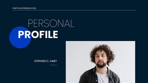Free Personal Profile Powerpoint Template Slidebazaar