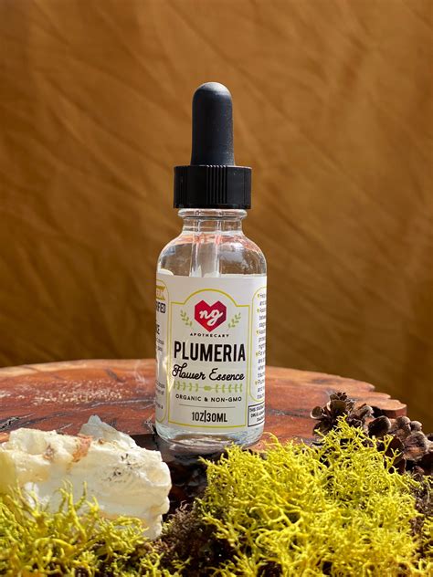 Plumeria Flower Essence Ng Apothecary