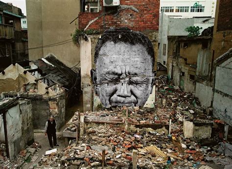 Can Art Change The World The Work Of Street Artist Jr In Pictures