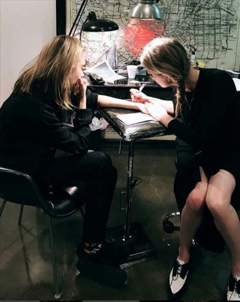 Amber Heard Designs A New Snake Skeleton Hand Tattoo For