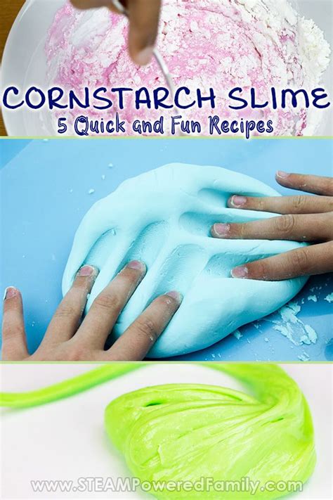 How To Make Cornstarch Slime 5 Easy Recipes To Make Now Cornstarch