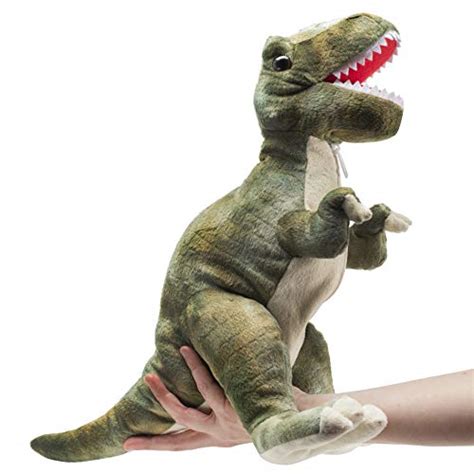 Prextex T Rex Dinosaur Plush Stuffed Animal With Tummy Carrier Filled