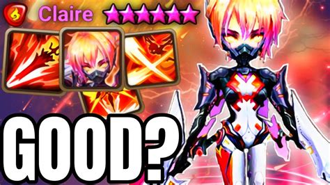 Fire Battle Angel Claire Debut Summoners War Youtube