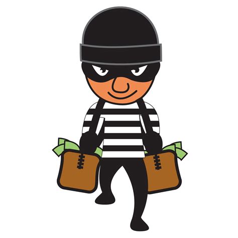 Thief Robber Png Transparent Image Download Size 1300x1300px