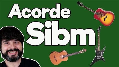 Acorde Si Bemol Menor 🎸 Sibm 🎸 Bbm 🎸 En Guitarra Youtube