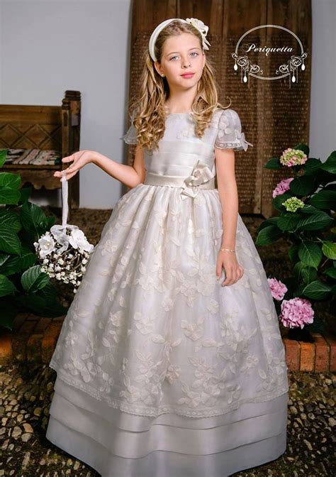 Moda Adolescentes Y Niños Elegancia Estilo Vestidos De Comunión 2015