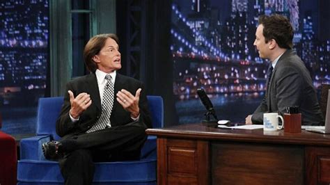 Bruce Jenner Confronts Jimmy Fallon Over Plastic Surgery Jokes Herald Sun