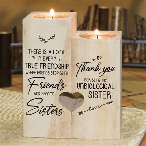 To My Bestie Thank You For Being My Unbiological Sister Etsy