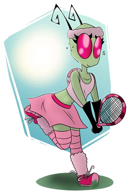 Invader Tenn The Tennis Player By Zeggiepaws On Newgrounds