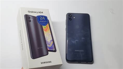 Samsung Galaxy A04 Quick Unboxing Youtube