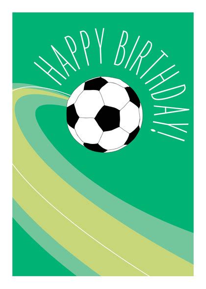 Soccer Birthday Card Free Printable Birthday Cards Printbirthdaycards