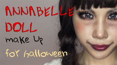 Annabelle Doll Halloween Makeup Tutorial Transformation The Conjuring