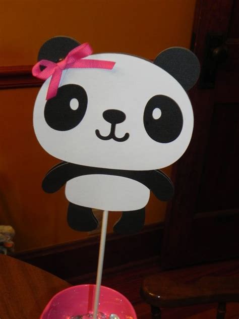 Panda Birthday Party Centerpiece By Jlmpartyshop On Etsy 400 Panda