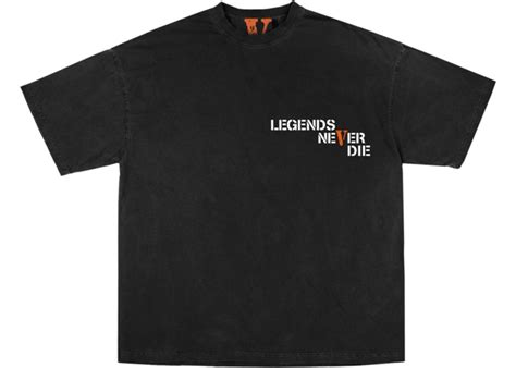 Vlone Juice Wrld X Vlone 999 Legends Never Die T Shirt In Black Grailed