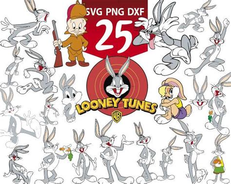 Bugs Bunny Bundle Svg Bugs Bunny Bunny Svg Looney Tunes Svg Bugs