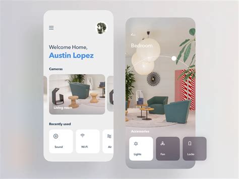 Smart Home App In 2020 Smart Home App Ios Design