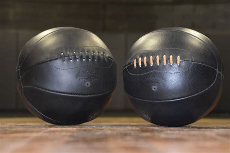 Two Different Black Leather Basketballs From Leather Head Sports Custom