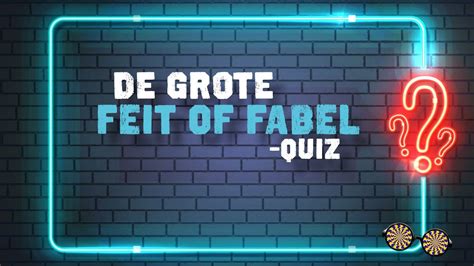 National Geographic Junior Feit Of Fabel Quiz Youtube