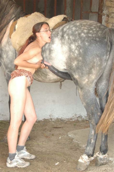 Голые девушки лижут и сосут у коней зоопорно фото секс с животными