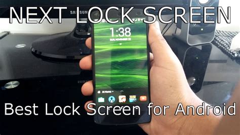 Best Lockscreen For Android Next Lock Screen Overview Youtube
