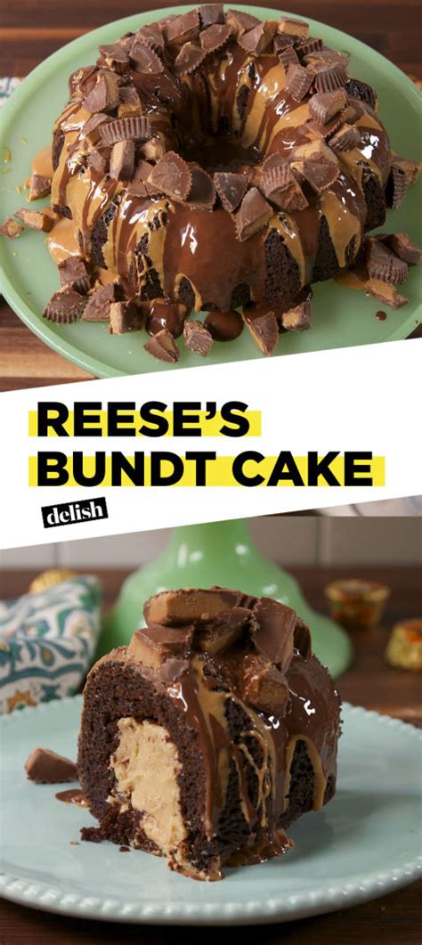This Reeses Bundt Cake Has The Best Surprise Inside