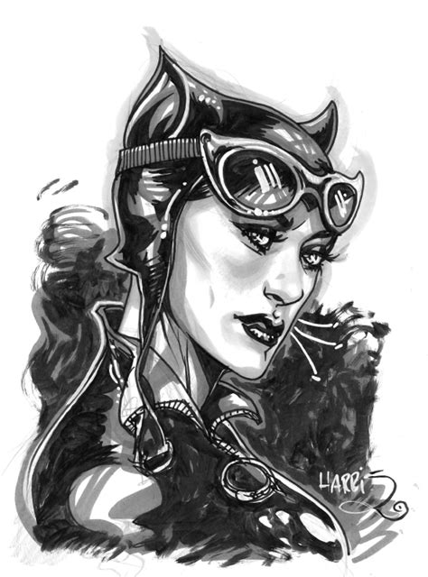 Catwoman By Tony Harris In Matt Ks Catwoman Comic Art Gallery Room