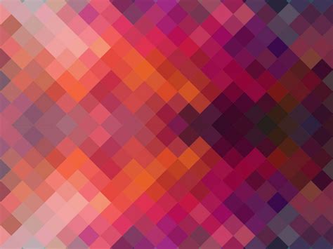 Desktop Wallpaper Colorful Squares Pattern Abstract Hd
