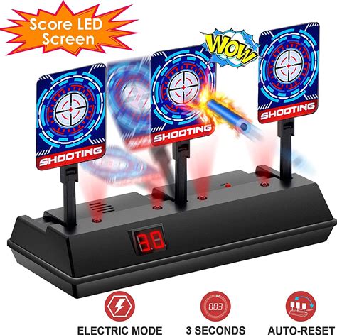 Buy Stotoy Electronic Shooting Target For Nerf Guns Scoring Auto Reset