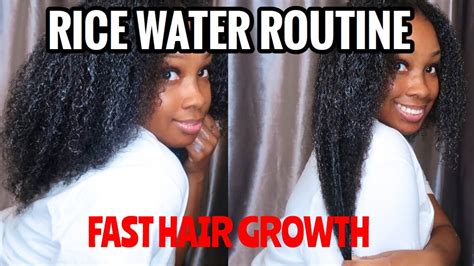 Overnight Rice Water Routine For Massive Hair Growth Fast Results