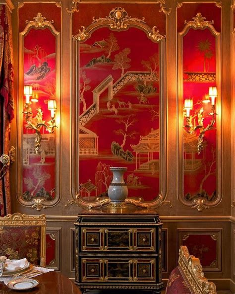 Chinoiserie Dining Room In Paris Thoughtfully Created By Cezar Pazos