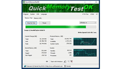 QuickMemoryTestOK 4 88 Free Download FileCR