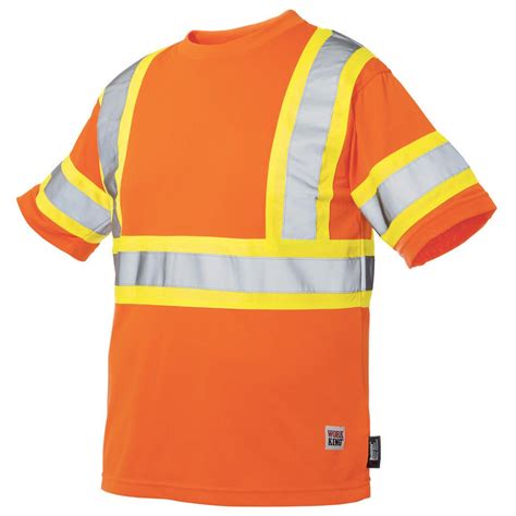 Work King Safety Hi Vis T Shirt 424099 T Shirts At