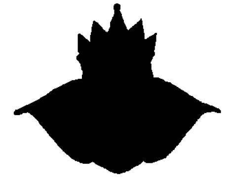 Pixilart Silhouette Of The Evil Queens Face By Ilikeyoutube1
