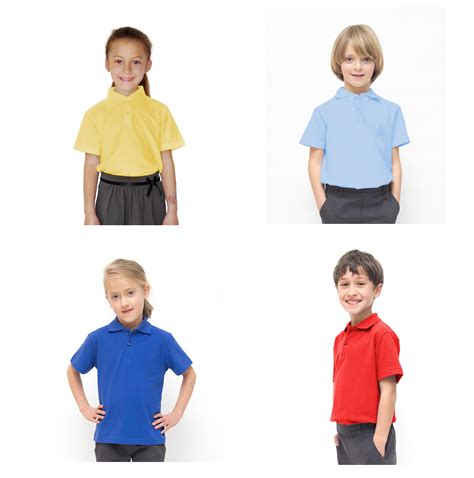 Eco Friendly School Uniform Pure Cotton Polo Shirt Ecooutfitters