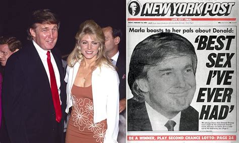 Trump Came Up With Infamous Best Sex Ive Ever Had Front Page Himself