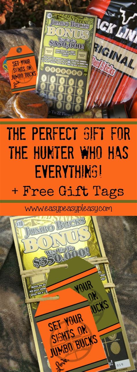 The best gift she got was a money tree from the whole class with $1 and $5 bills tied on. The Perfect Gift For The Hunter Who Has Everything - Easy ...