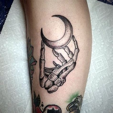 Click here to see some amazing examples of crescent moon tattoos. 40 Magical Moon Tattoo Designs