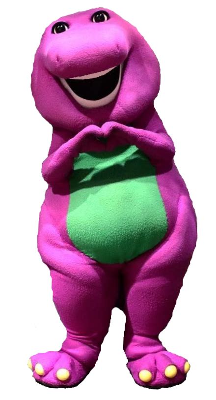 Barney The Dinosaur His Heart Feel Super Happy Barney The Dinosaurs