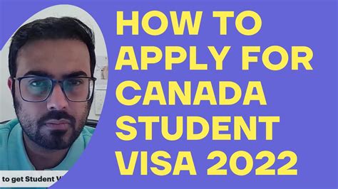 How To Apply For Canada Student Visa Permit 2022 Youtube