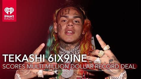 tekashi 6ix9ine scores multi million dollar record deal from behind bars fast facts youtube