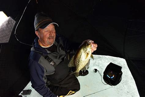 Midwinter Crappies Northland Fishing Tackle