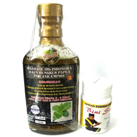 Maybe you would like to learn more about one of these? Minyak Urut Daun Bungkus Papua Indonesia 120ML - PERCUMA ...