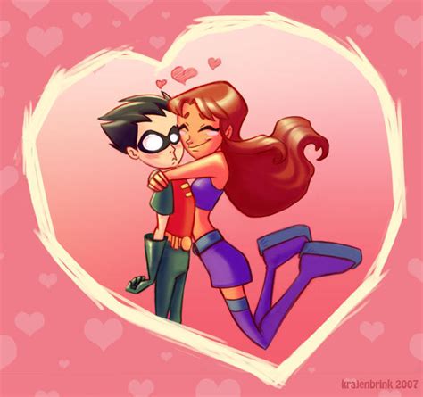 Robin And Starfire Teen Titans Couples Fan Art 11201435 Fanpop