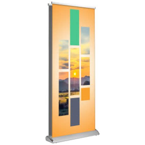 Deluxe Retractable Banner 33 X 81 Double Sided Simply Flags And Signs