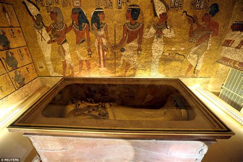is the lost queen nefertiti hiding behind tutankhamun s tomb daily mail online