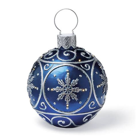 Image Result For Blue Ornaments Large Christmas Decorations