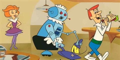 1962 Rosie The Robot Appears On The Jetsons An Animated Tv Program