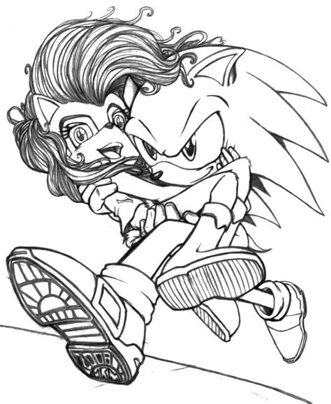 Best Sally Acorn Coloring Pages Coloringpagesgreat