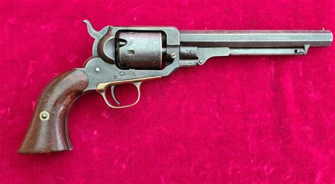 A Scarce American Civil War Era 31 Cal 5 Shot Percussion Revolver By E