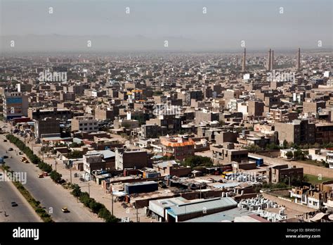 Blick Auf Die Stadt Herat Afghanistan Stockfotografie Alamy